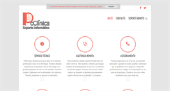 Desktop Screenshot of pcclinica.com